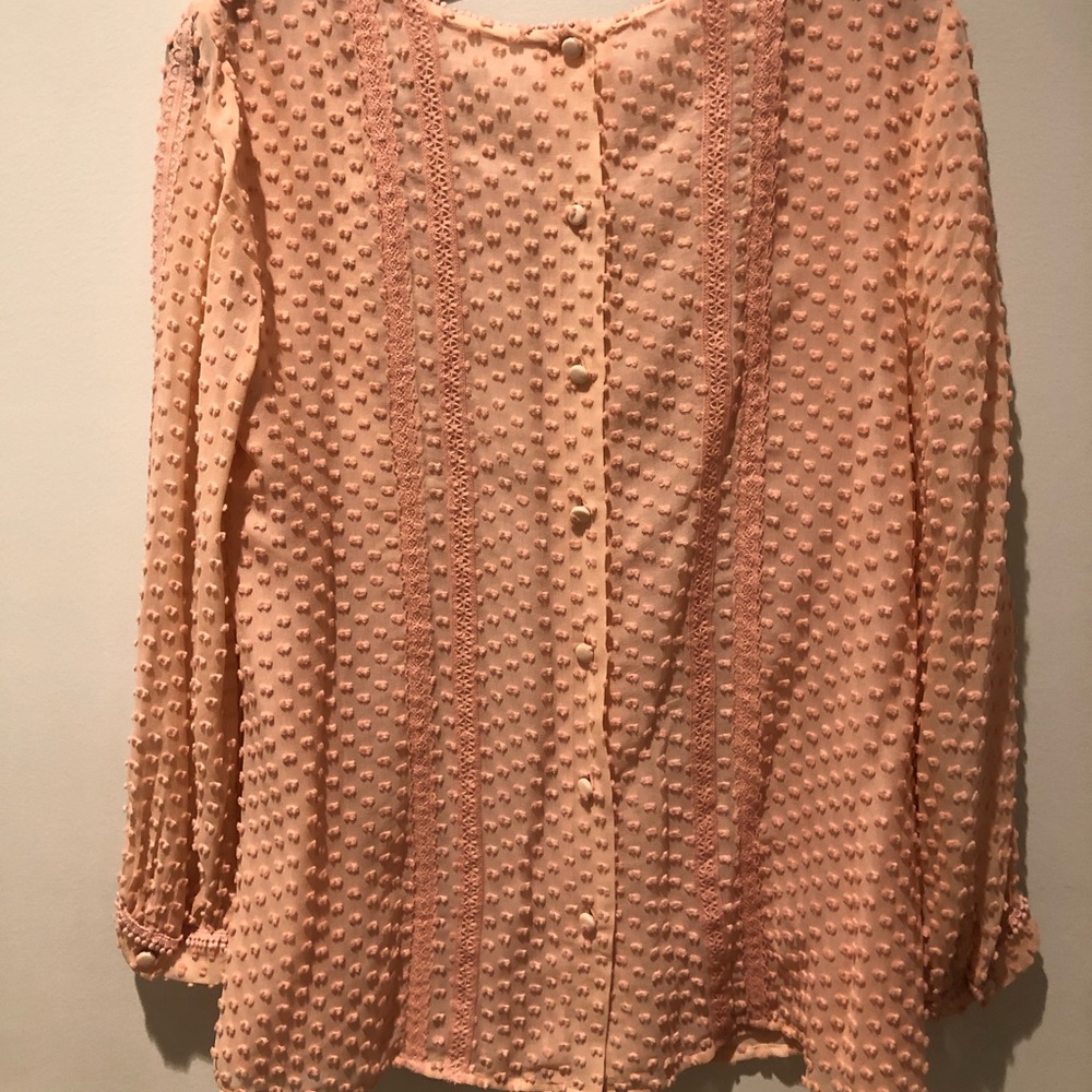 Blush blouse JCReW